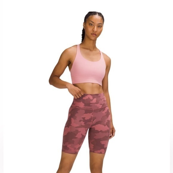 lululemon athletica Pants - Lululemon Athletica Wunder Train High Rise Short Size 4 in Camo Brier Rose Multi